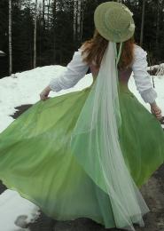 Green bluebell dress!